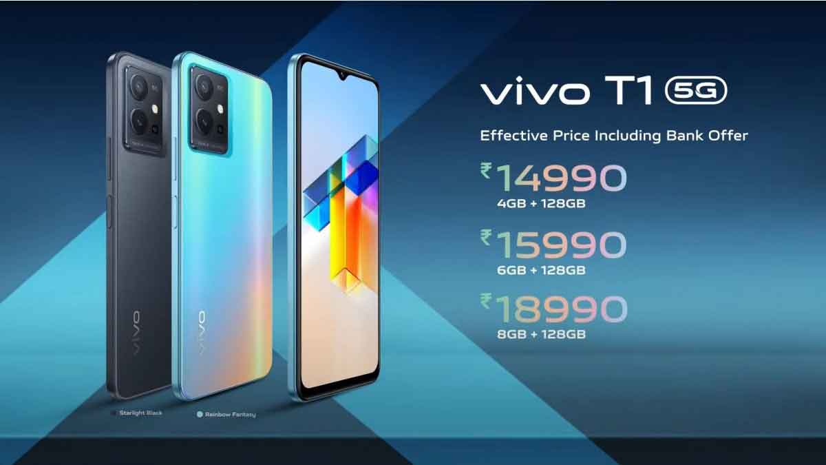 Vivo T1 5G specifications